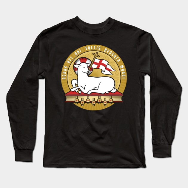 The Lamb of God who takes away the sin of the whole world Long Sleeve T-Shirt by Reformer